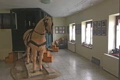 A korábbi kiállítótér felújítás előtt