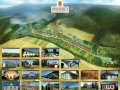 3D információs térkép a faluról