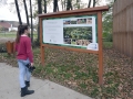 További turisztikai információk a bejáratnál
